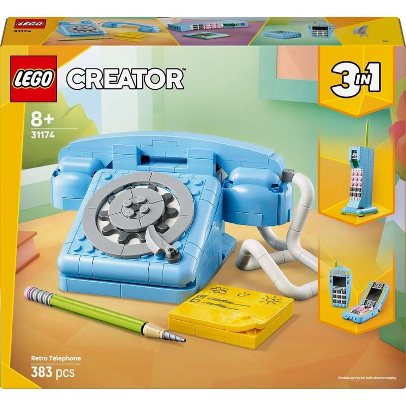 Конструктор LEGO Creator Ретро телефон (31174)