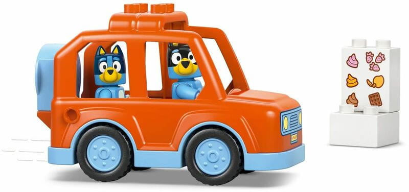 Конструктор LEGO Duplo Bluey Путешествие с мороженым и Блуи (10458)