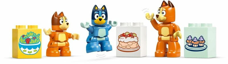 Конструктор LEGO Duplo Bluey Семейный дом Блуи с игрой на запоминание (10459)