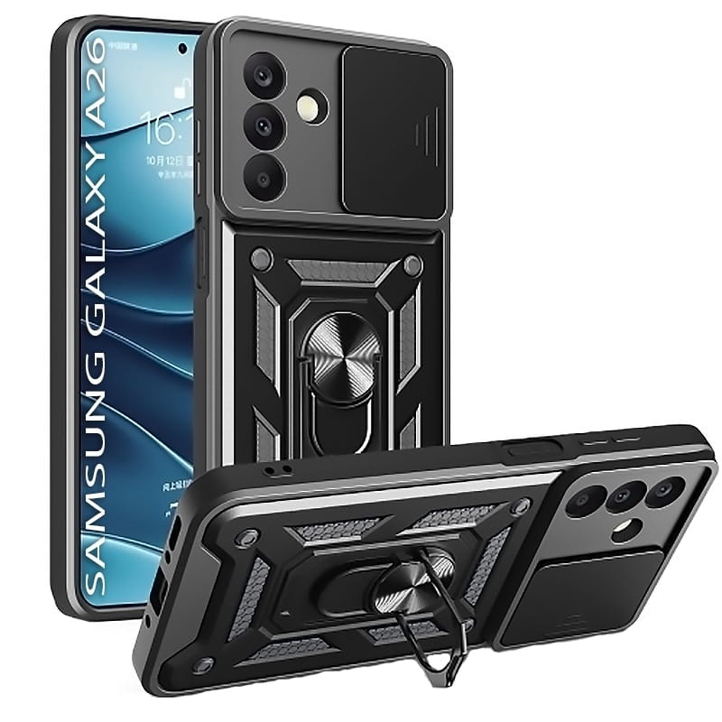 Чохол-накладка BeCover Military для Samsung Galaxy A26 SM-A266 Black (712861)