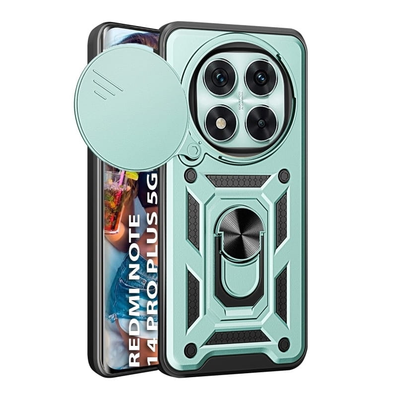 Чохол-накладка BeCover Military для Xiaomi Redmi Note 14 Pro Plus 5G Dark Green (712872)