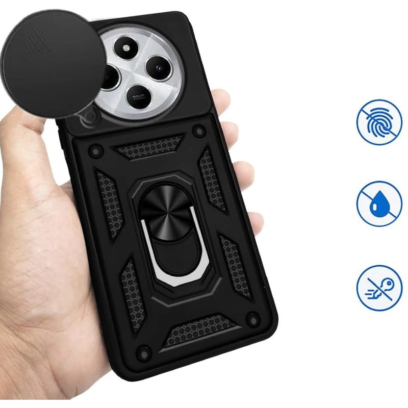 Чeхол-накладка BeCover Military для Xiaomi Redmi A4 5G Black (712875)