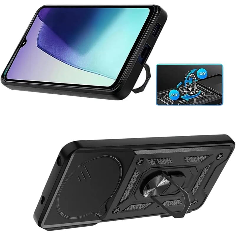 Чeхол-накладка BeCover Military для Xiaomi Redmi A4 5G Black (712875)