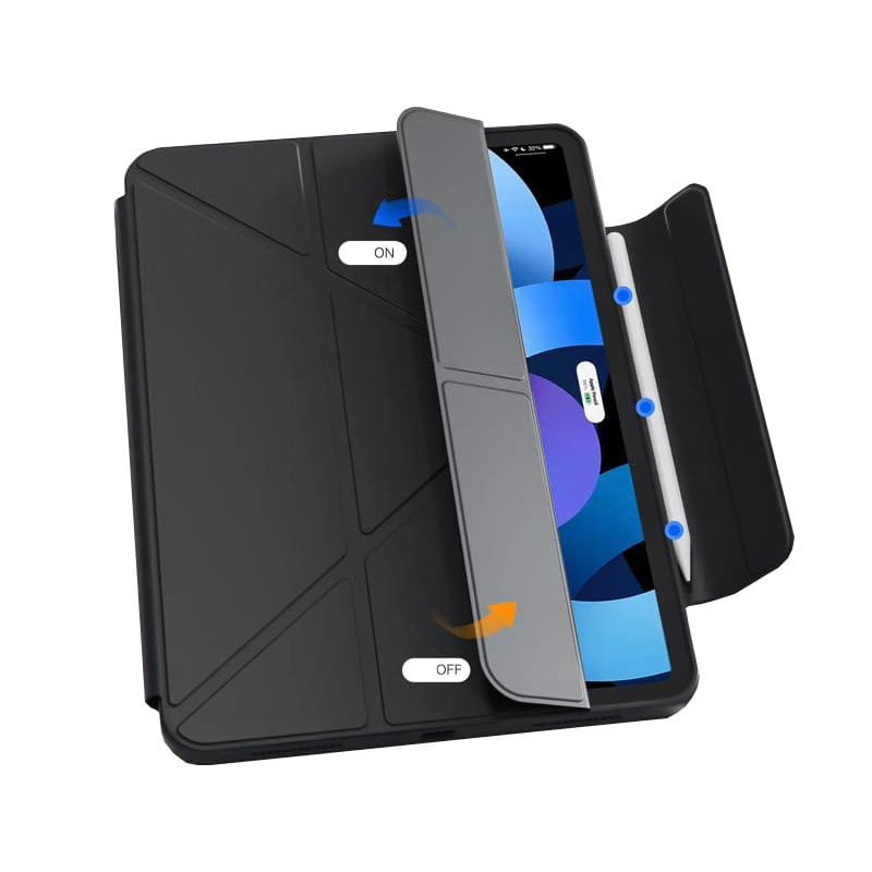 Чехол-книжка BeCover Ultra Slim Origami Flex для Apple iPad Pro 12.9 (2020/2021/2022) Black (712979)