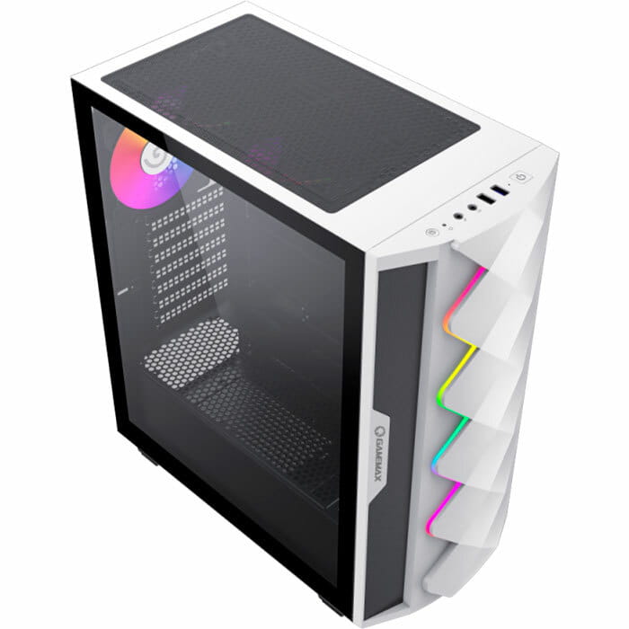 Корпус GameMax Diamond CP White
