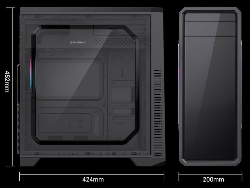 Корпус GameMax G561E Black