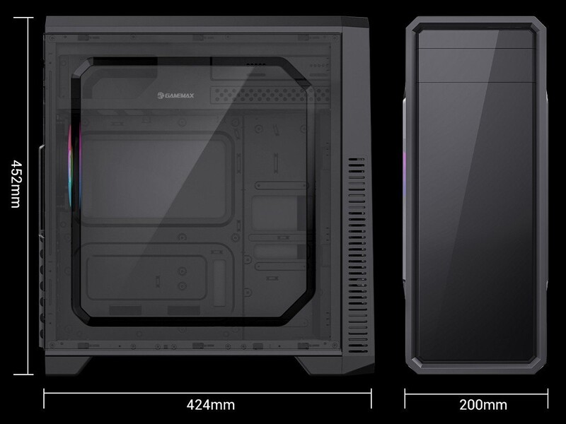 Корпус GameMax G561E Black