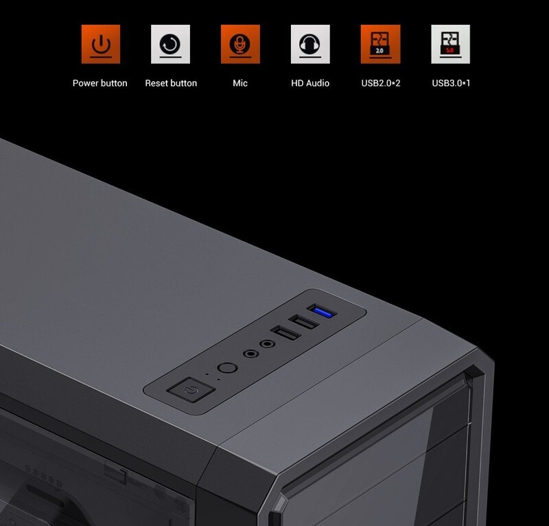 Корпус GameMax G561E Black