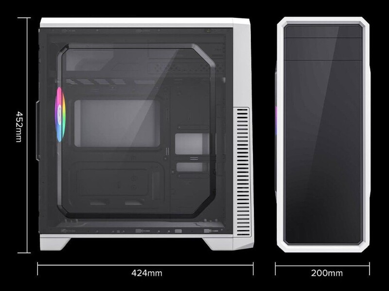 Корпус GameMax G561E White