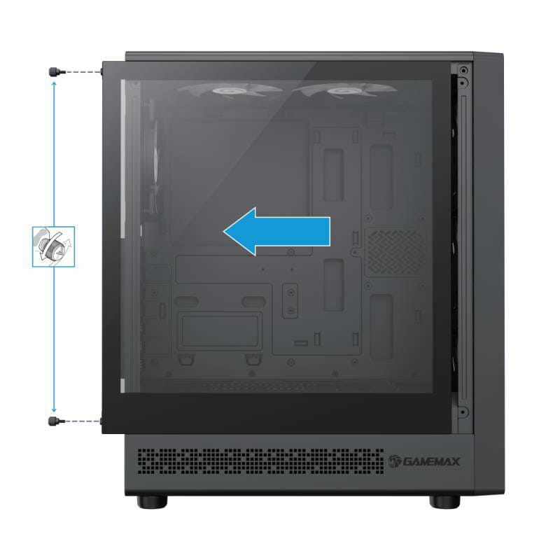 Корпус GameMax Storm 2 AB Black