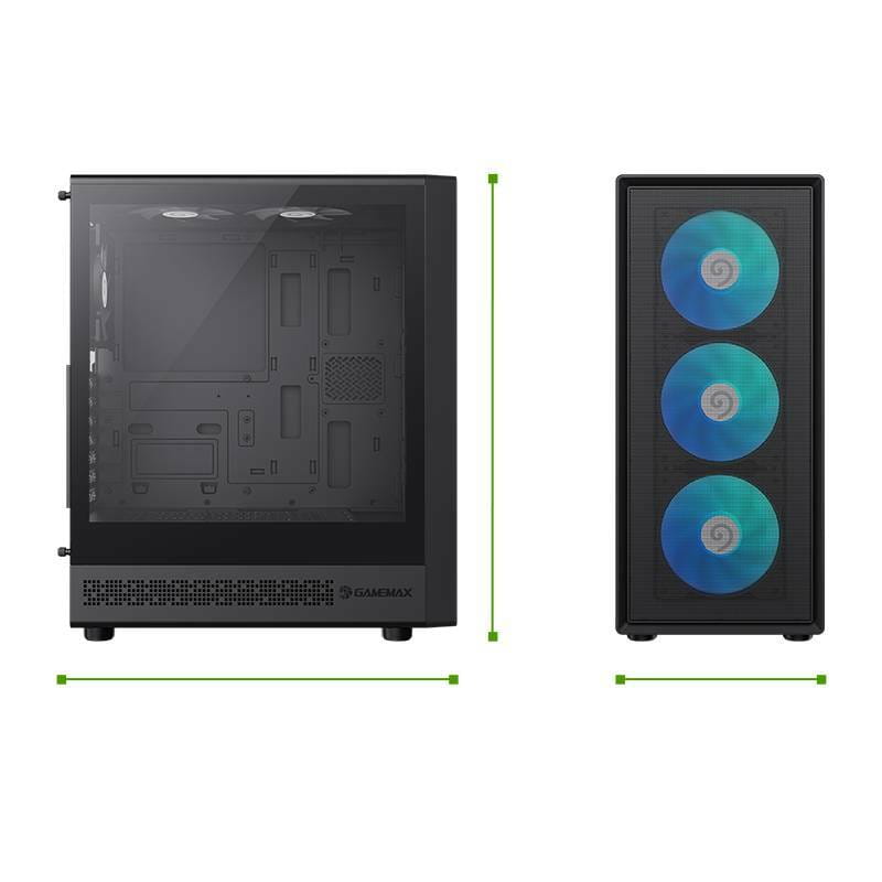 Корпус GameMax Storm 2 AB Black