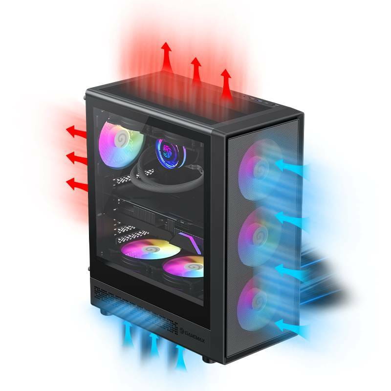 Корпус GameMax Storm 2 AB Black