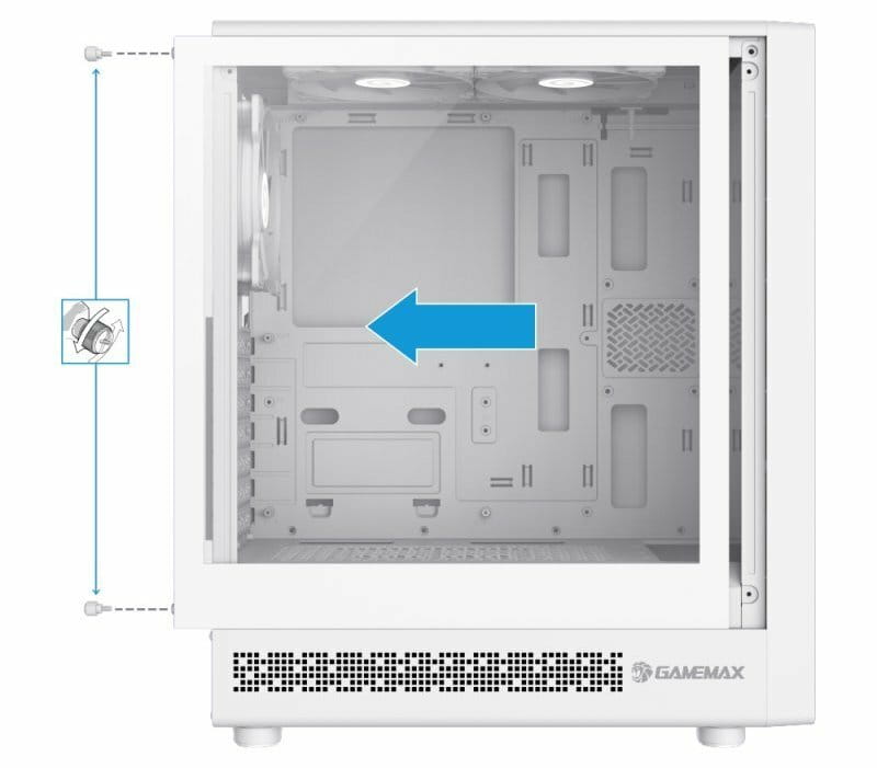 Корпус GameMax Storm 2 AW White