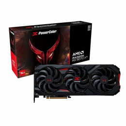 Видеокарта AMD Radeon RX 9070 XT 16GB GDDR6 Red Devil Backplate Special Edition PowerColor (RX9070XT 16G-E/OC/BP)
