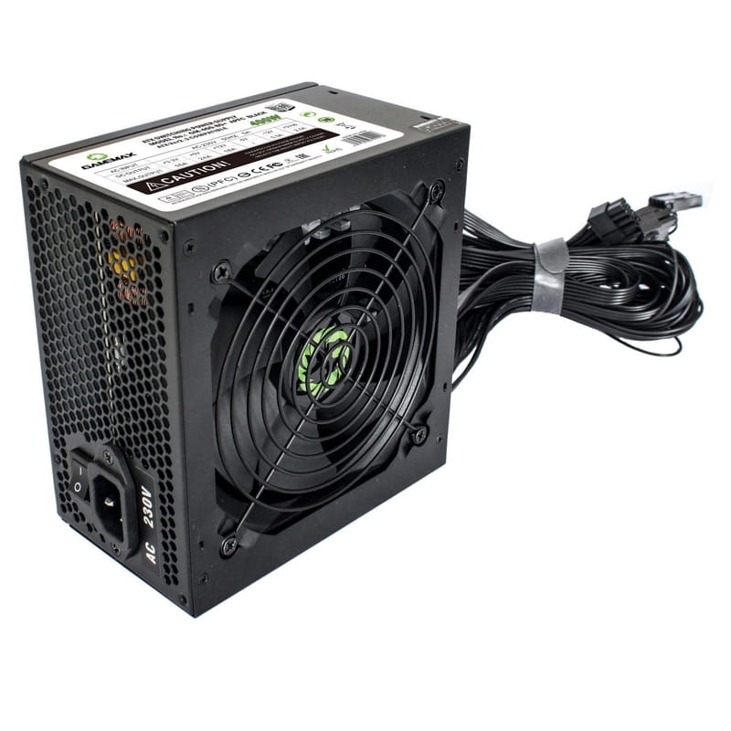 Блок живлення GameMax GM-400-80+APFC Black, 400W