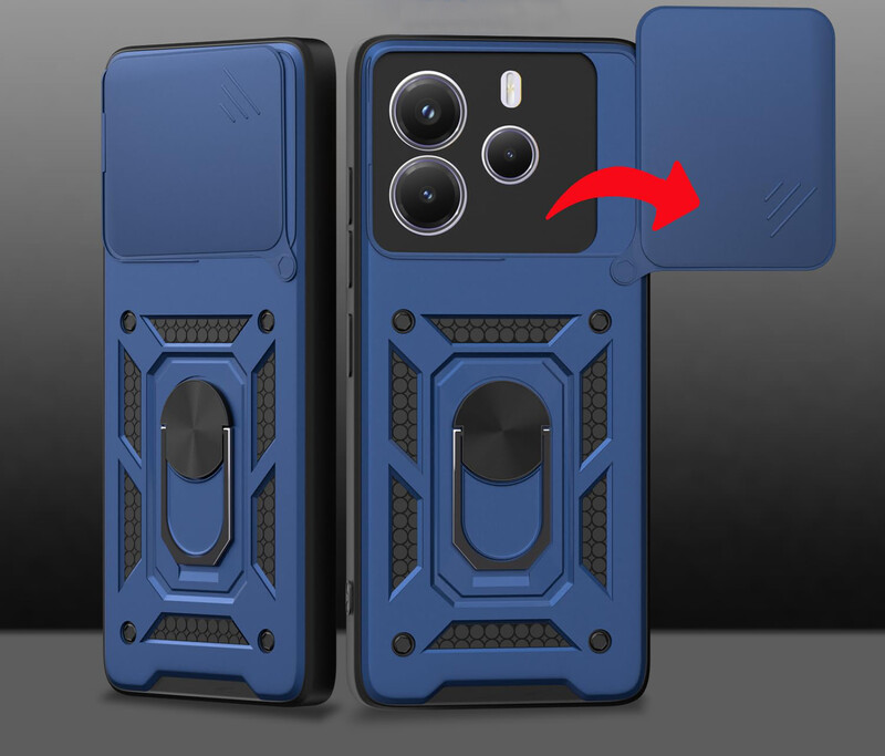 Чохол-накладка BeCover Military для Xiaomi Redmi Note 14 5G Blue (713093)