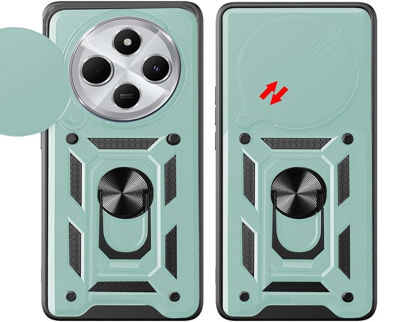 Чохол-накладка BeCover Military для Xiaomi Redmi A4 5G Dark Green (712876)