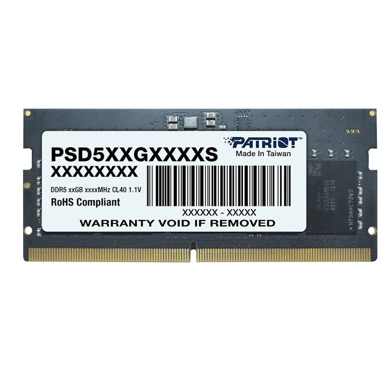 Модуль пам`яті SO-DIMM 32GB/5600 DDR5 Patriot Signature Line (PSD532G56002S)