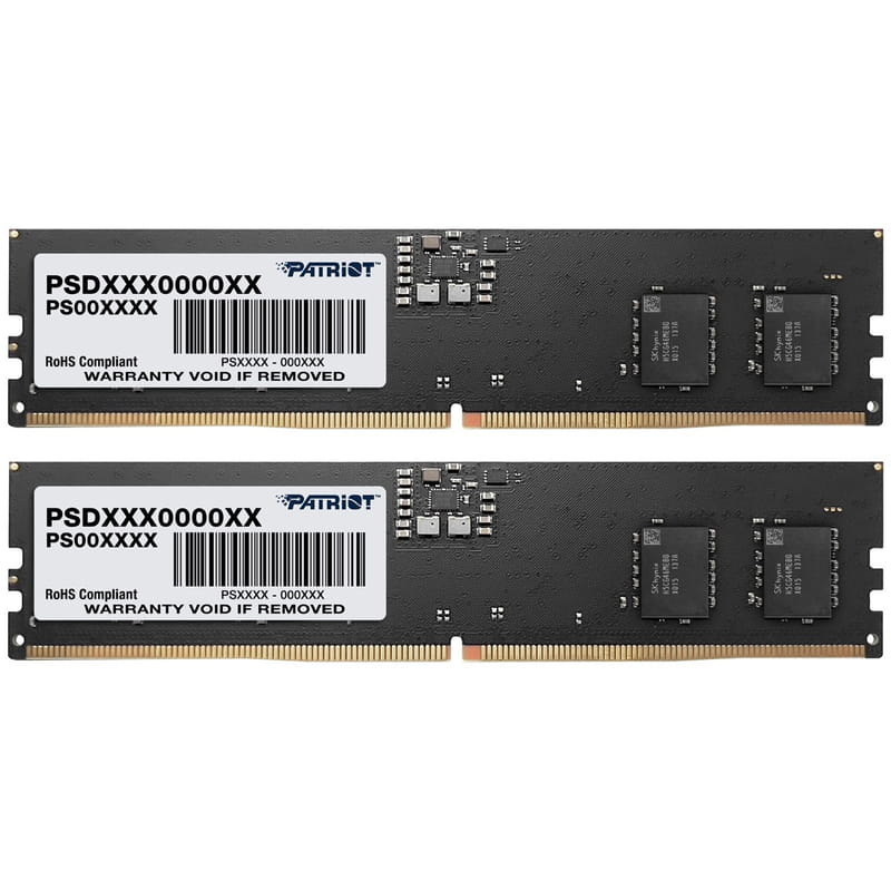 Модуль памяти DDR5 2x8GB/5200 Patriot Signature Line (PSD516G5200K)