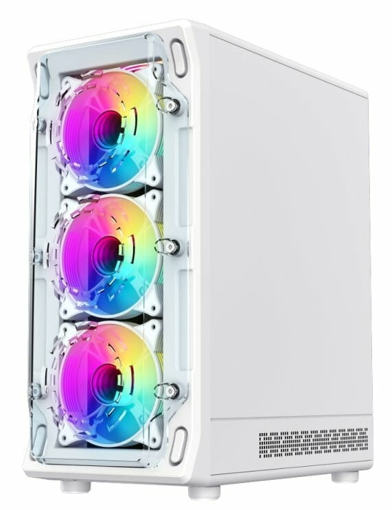 Корпус GameMax Starlight 2AW White