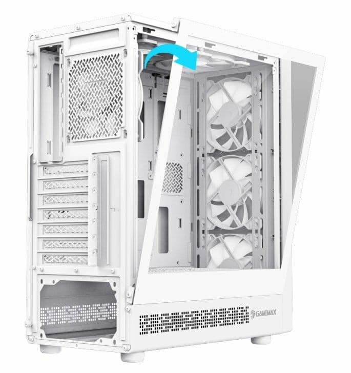 Корпус GameMax Starlight 2AW White