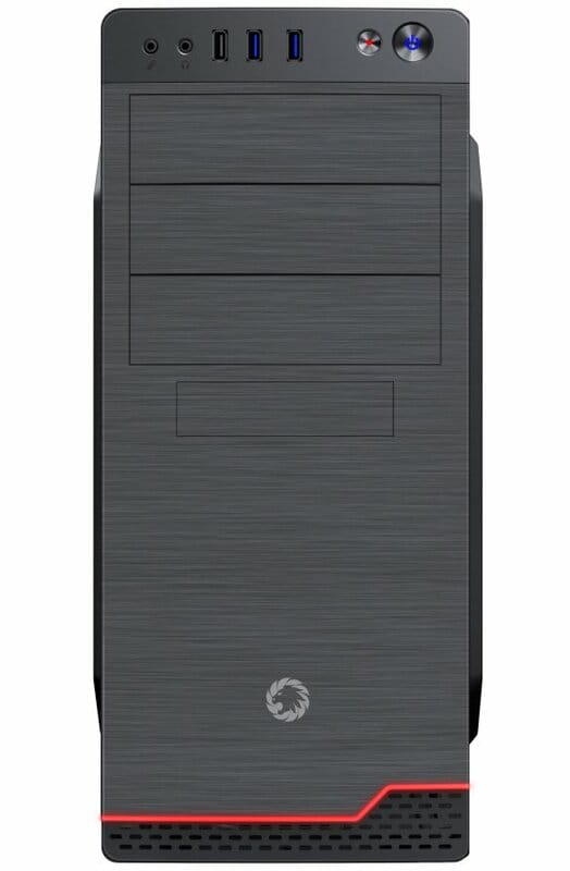 Корпус GameMax MT519-NP-2U3-CR Black