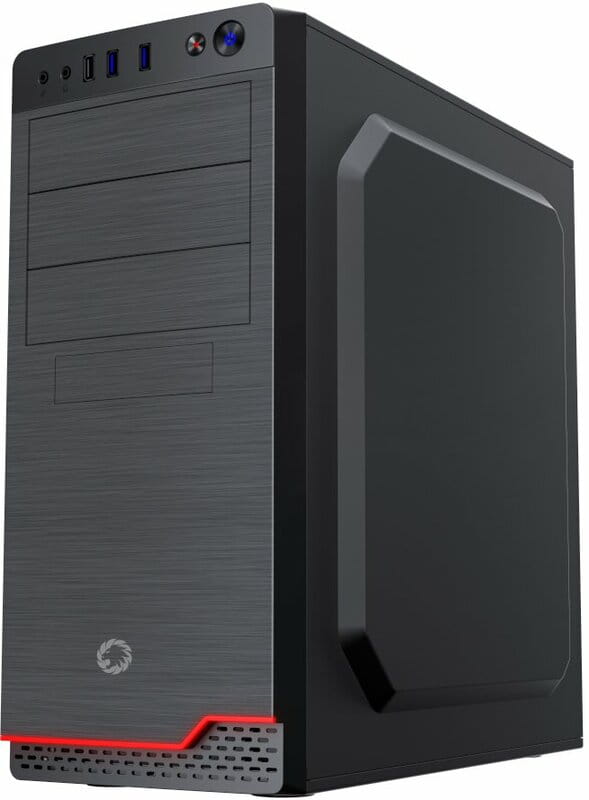 Корпус GameMax MT519-NP-2U3-CR Black