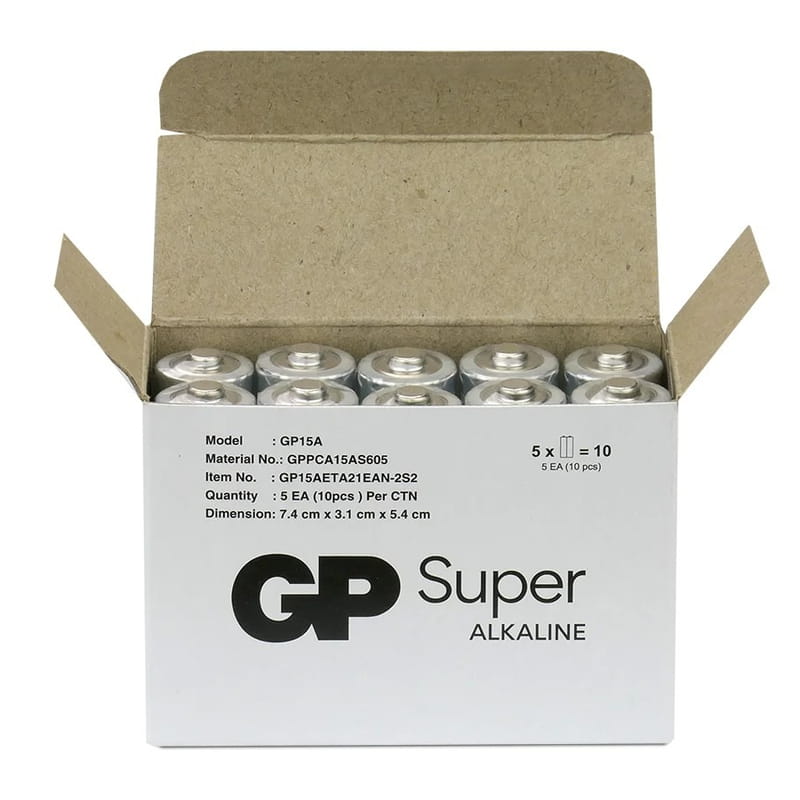 Батарейка GP Super Alkaline AA/LR06 10шт