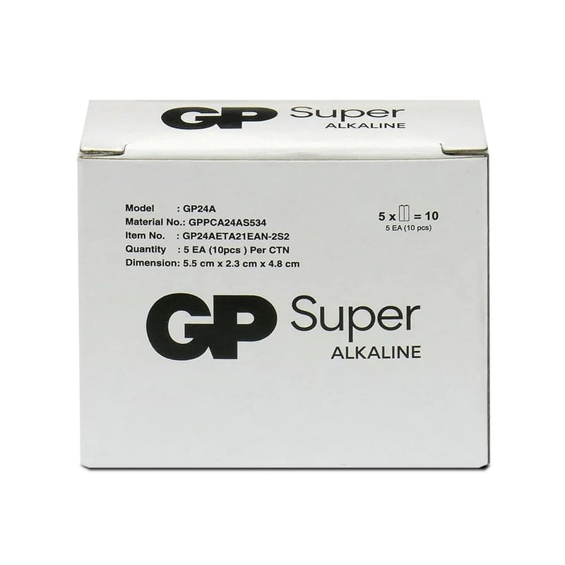 Батарейка GP Super Alkaline AAA/LR03 10шт