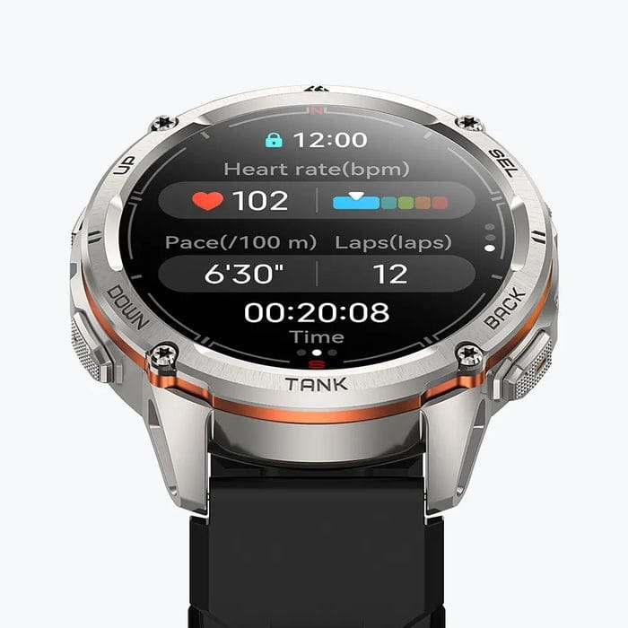 Смарт-годинник Kospet Tank T3 Ultra 2 Silver