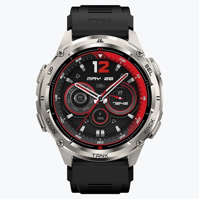 Смарт-годинник Kospet Tank T3 Ultra 2 Silver