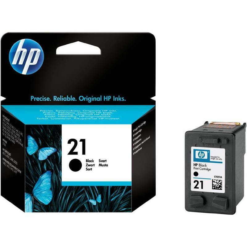 Картридж HP для DJ3920/PSC1410 (C9351AE) №21 Black, 5 ml