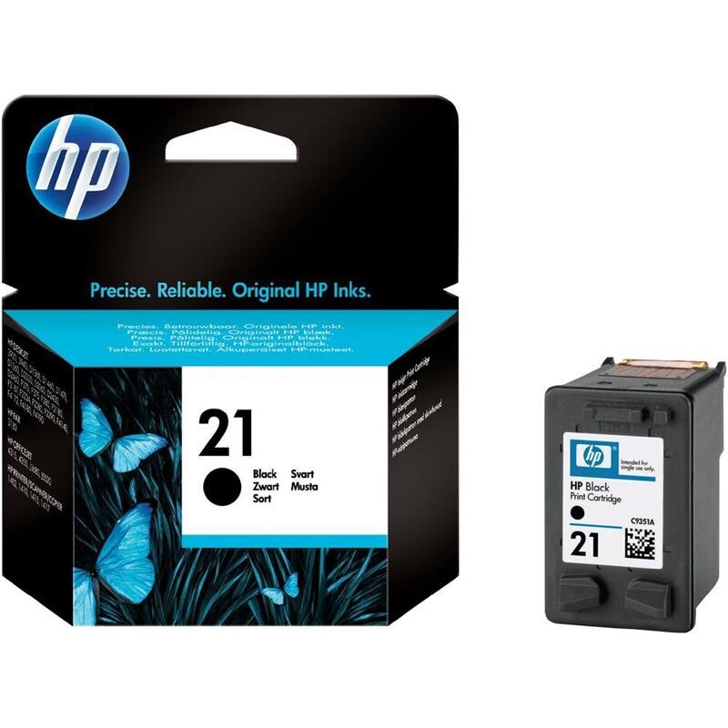 Картридж HP №21 DJ 3920/PSC1410 (C9351AE) Black