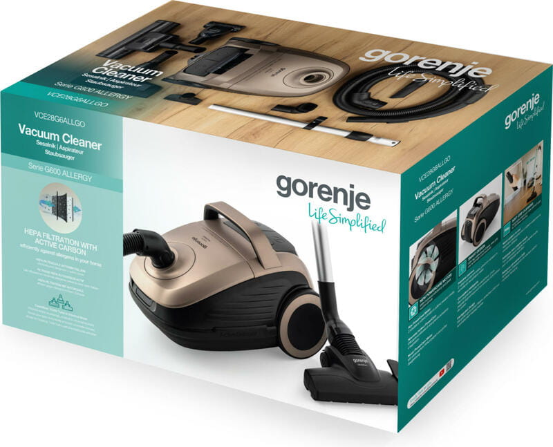 Пилосос Gorenje VCE28G6ALLGO