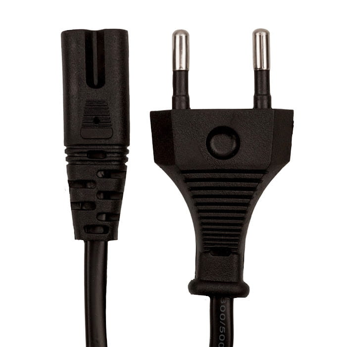 Кабель живлення ProfCable8-150 2pin, 1,5 м, Black