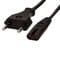 Фото - Кабель живлення ProfCable8-150 2pin, 1,5 м, Black | click.ua