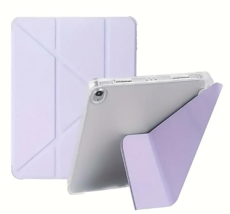 Чeхол-книжка BeCover Ultra Slim Origami Transparent с креплением Apple для Apple iPad 10.9" 2022 Purple (712941)