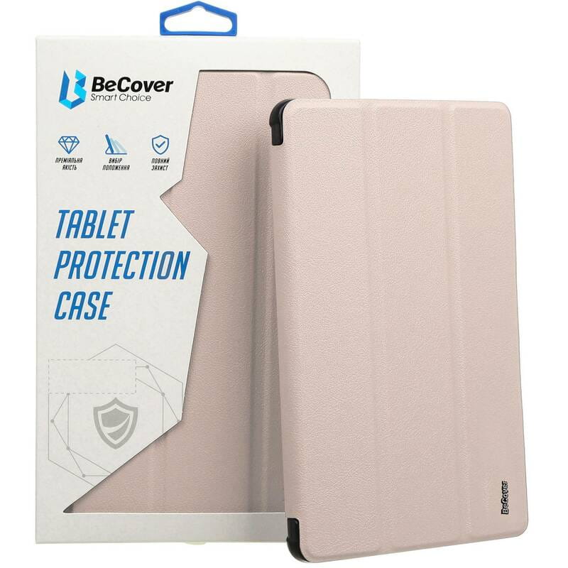 Чeхол-книжка BeCover Ultra Slim Origami Transparent с креплением Apple для Apple iPad Mini 7 2024 Pink (712936)