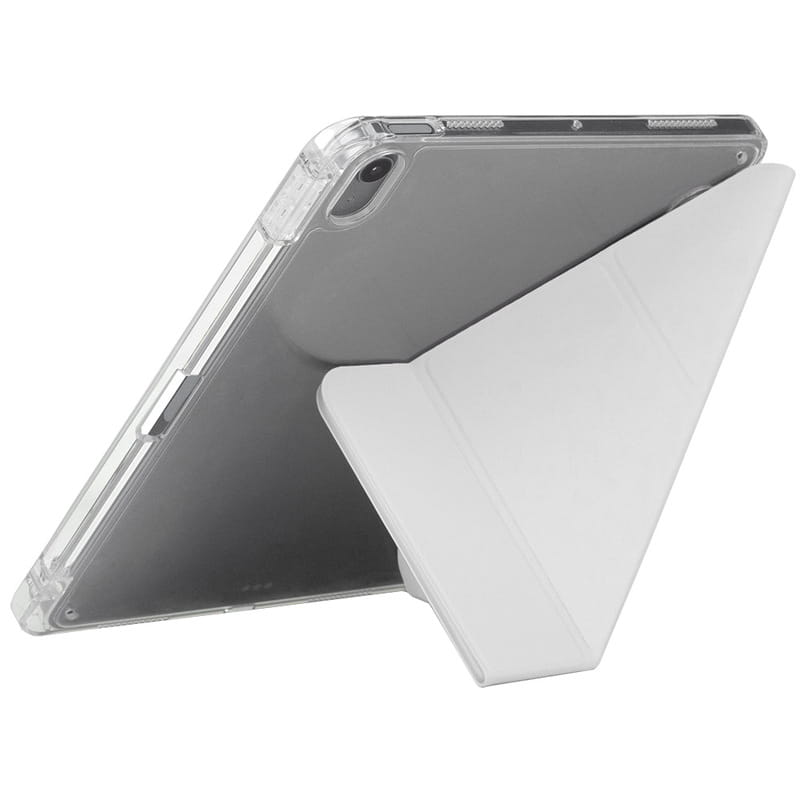 Чохол-книжка BeCover Ultra Slim Origami Transparent з кріпленням Apple для Apple iPad Mini 7 2024 Gray (712935)
