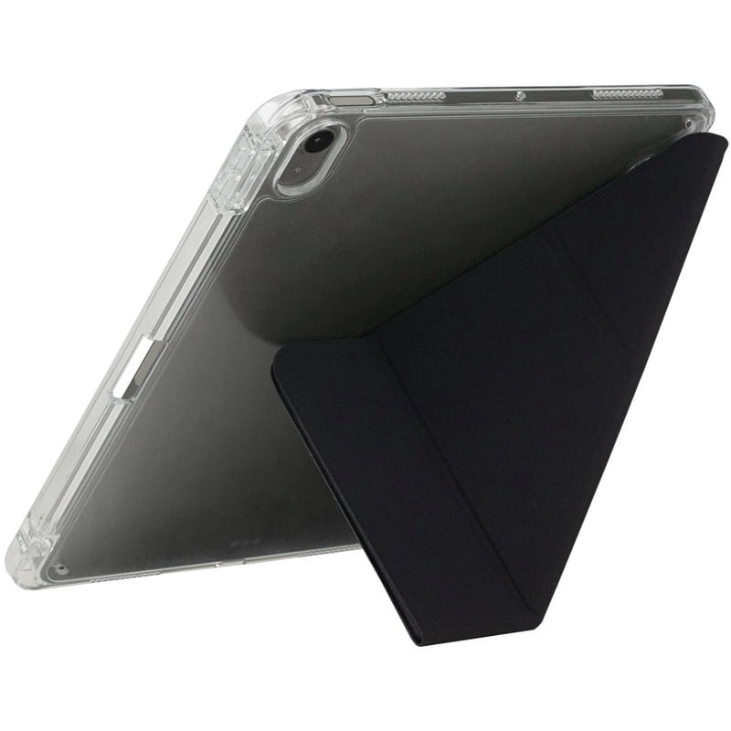 Чeхол-книжка BeCover Ultra Slim Origami Transparent с креплением Apple для Apple iPad Mini 7 2024 Black (712934)