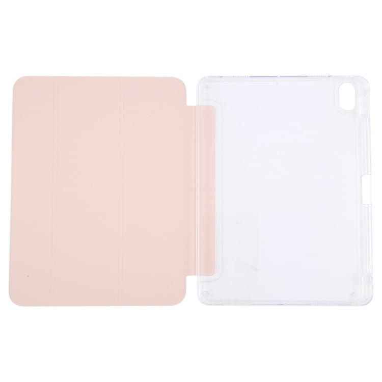 Чeхол-книжка BeCover Ultra Slim Origami Transparent с креплением Apple для Apple iPad Mini 6 2021 Pink (712932)