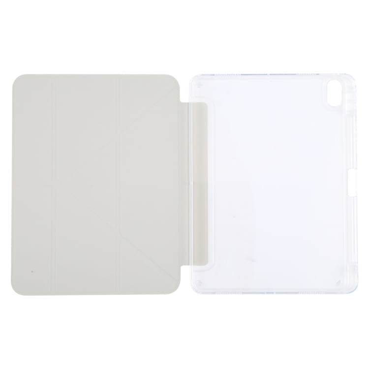 Чeхол-книжка BeCover Ultra Slim Origami Transparent с креплением Apple для Apple iPad Mini 6 2021 Gray (712931)