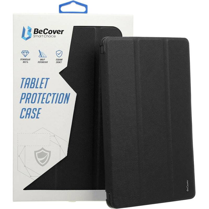 Чeхол-книжка BeCover Ultra Slim Origami Transparent с креплением Apple для Apple iPad Mini 6 2021 Black (712930)
