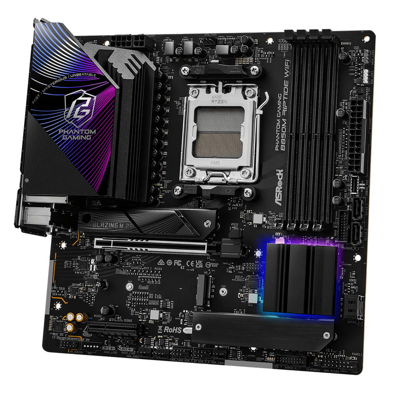 Материнская плата ASRock B850M Riptide WiFi Socket AM5