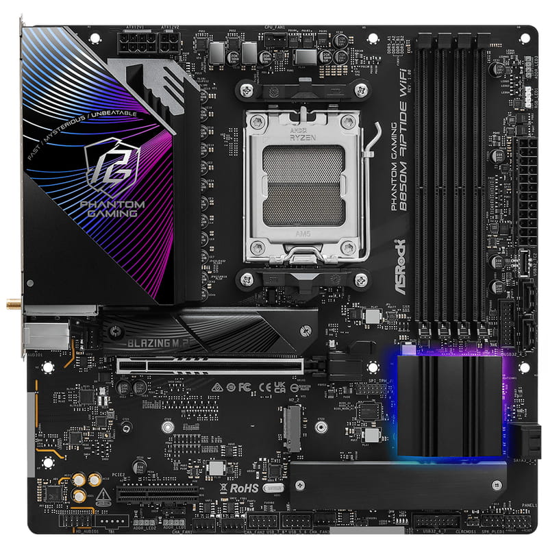 Материнская плата ASRock B850M Riptide WiFi Socket AM5