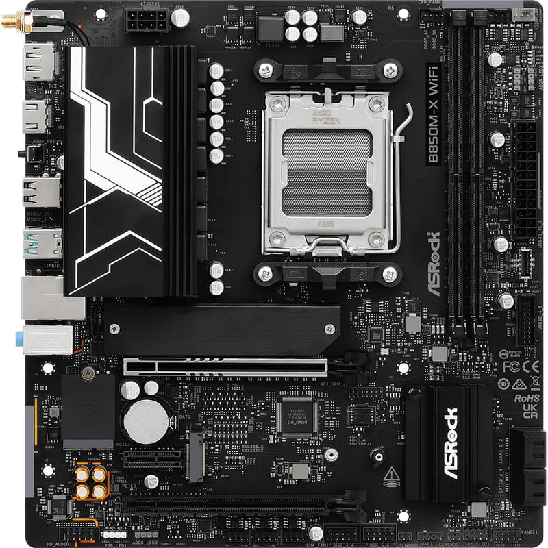 Материнская плата ASRock B850M-X WiFi R2.0 Socket AM5