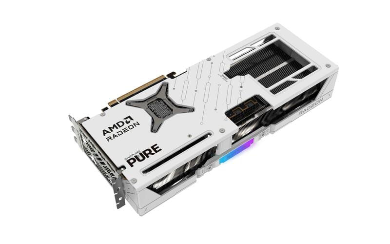 Видеокарта AMD Radeon RX 9070 16GB GDDR6 Pure Gaming OC Sapphire (11349-02-20G)
