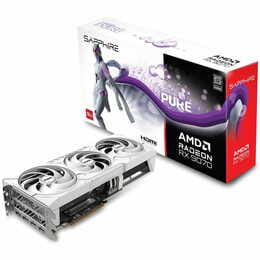 Видеокарта AMD Radeon RX 9070 16GB GDDR6 Pure Gaming OC Sapphire (11349-02-20G)