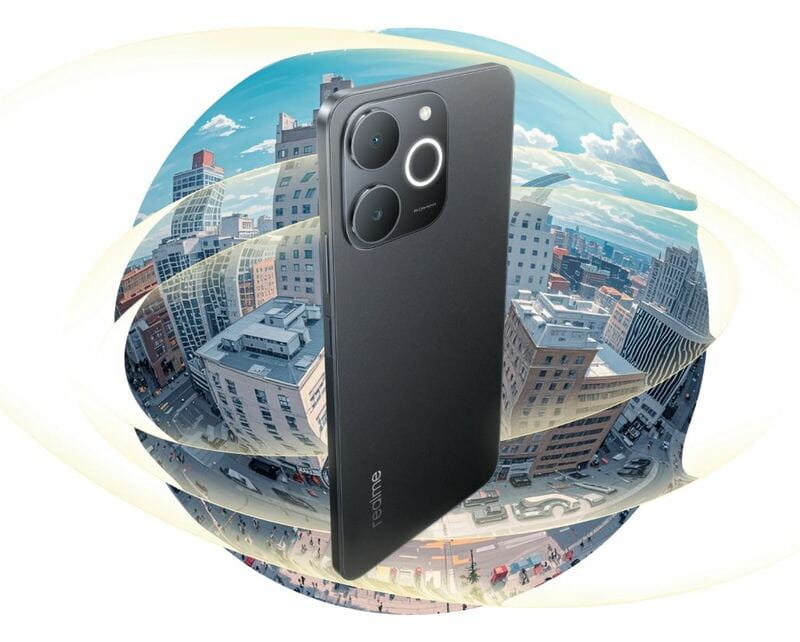 Смартфон Realme Note 70 4/128GB (RMX5313) Obsidian Black