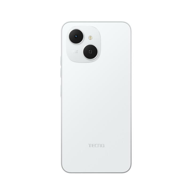 Смартфон Tecno Spark 40C (KM4k) 4/128GB Veil White (4894947093036)